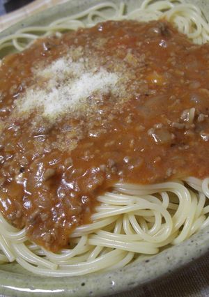大好き❤母のお肉たっぷり簡単ミートソース-レシピのメイン写真