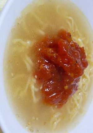 明星中華三昧で　コクうまトマトラーメン-レシピのメイン写真