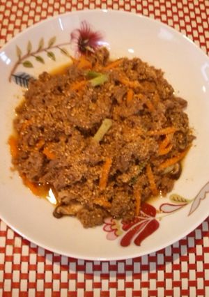 りんごと蜂蜜＊韓国料理プルコギ-レシピのメイン写真