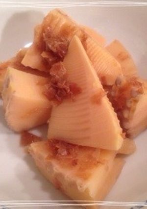 たけのこの簡単煮物☆おかか乗せ♪-レシピのメイン写真