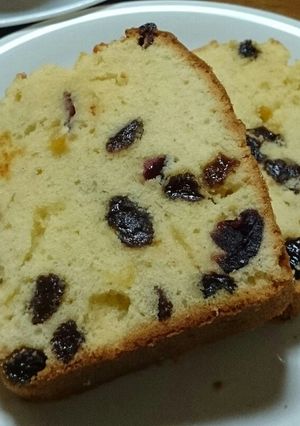 ドライフルーツのパウンドケーキⅡ-レシピのメイン写真