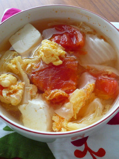 白菜とトマトのあったか&あっさりスープ-レシピのメイン写真