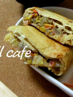 白菜の油揚げ包み焼き-レシピのメイン写真