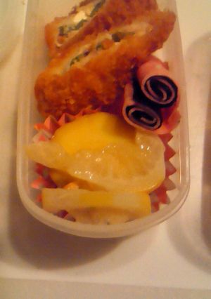 味のりとハムのぐるぐる巻き巻き-レシピのメイン写真