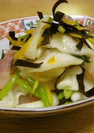 鯛と蕪の昆布〆-レシピのメイン写真