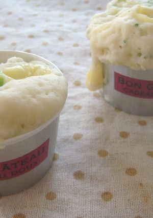 レンジで★ブロッコリーとチーズの蒸しパン-レシピのメイン写真