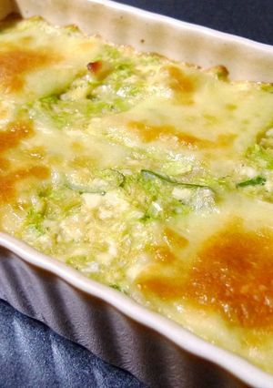 キャベツたっぷり長芋と豆腐のグラタン-レシピのメイン写真