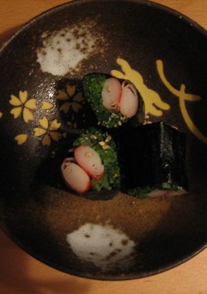 水菜のりまき-レシピのメイン写真
