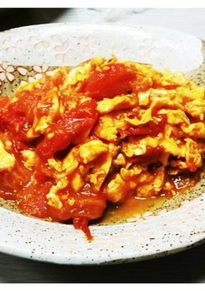 ふわふわたまごとトマトの中華炒め-レシピのメイン写真