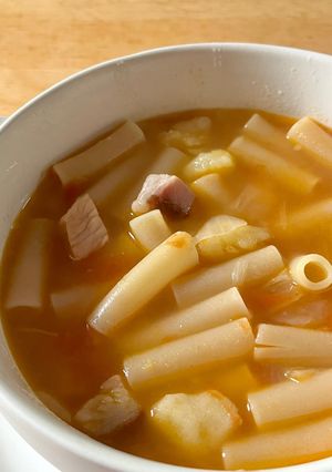 マカロニラタトゥイユスープ-レシピのメイン写真