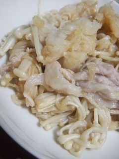 えのきと豚肉のポン酢おろし-レシピのメイン写真