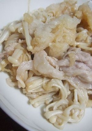 えのきと豚肉のポン酢おろし-レシピのメイン写真