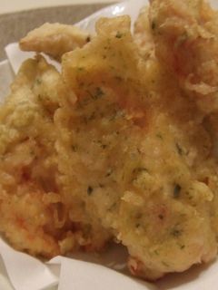 鶏天 *鶏胸でカレー風味の磯部揚げ* -レシピのメイン写真