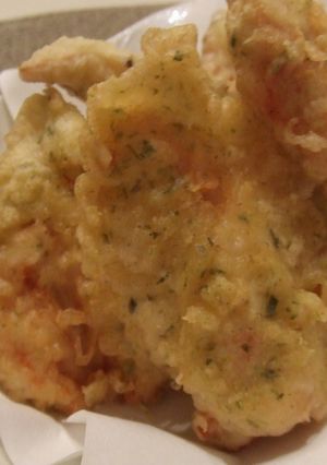 鶏天　＊鶏胸でカレー風味の磯部揚げ＊　-レシピのメイン写真