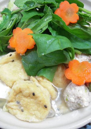 さっぱり＆ほっこり肉団子鍋-レシピのメイン写真