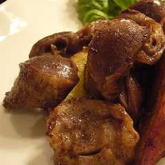 A picture of 砂肝のローズマリー焼き.