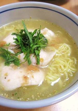 ヘルシー♪ササミと大葉の梅あんかけ麺-レシピのメイン写真