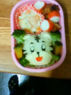 しまじろうのキャラ弁 クリスマス-レシピのメイン写真