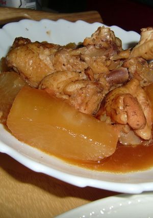 すきやきのたれで！手羽元と大根煮-レシピのメイン写真