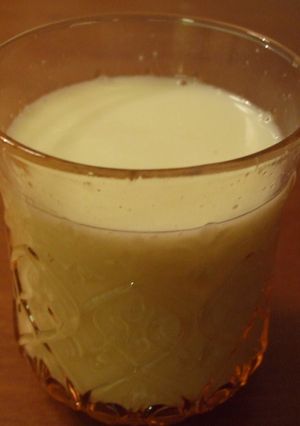 牛乳で作るヨーグルト風ドリンク♬　-レシピのメイン写真