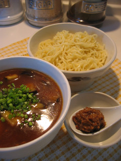 茄子あんかけ つけ麺~肉味噌添え-レシピのメイン写真