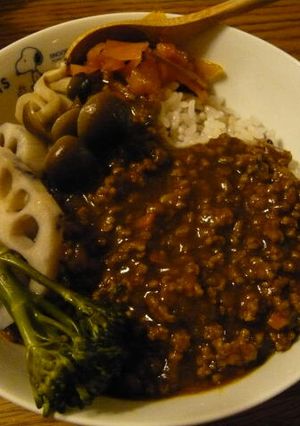 簡単キーマ風カレー-レシピのメイン写真