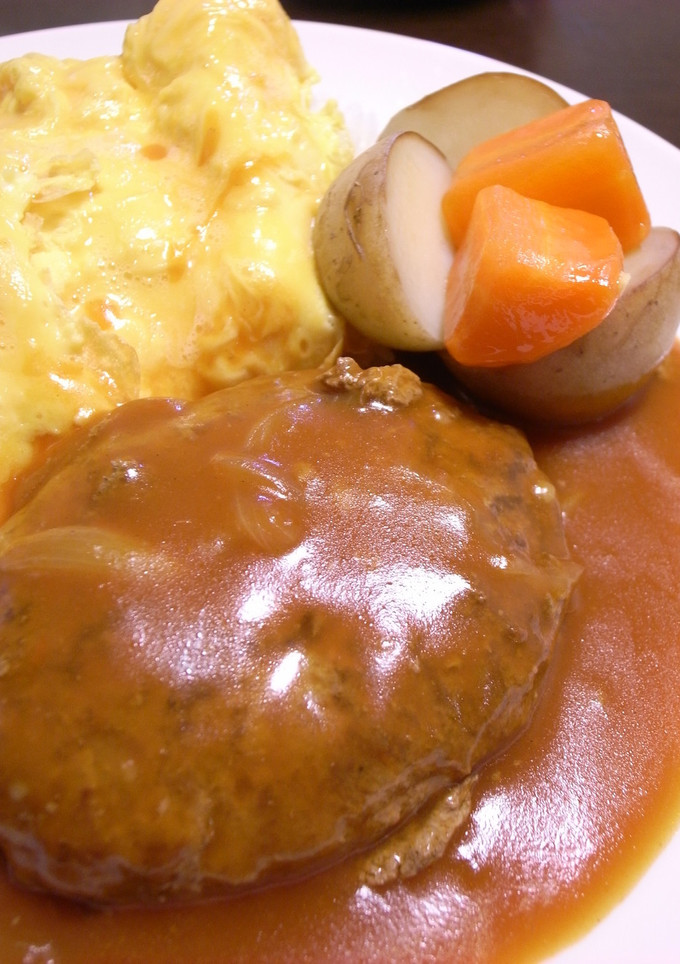☆簡単にごちそう気分な煮込みハンバーグ☆-レシピのメイン写真
