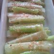 塩麹で☆ブロッコリーの茎のごま風味漬け