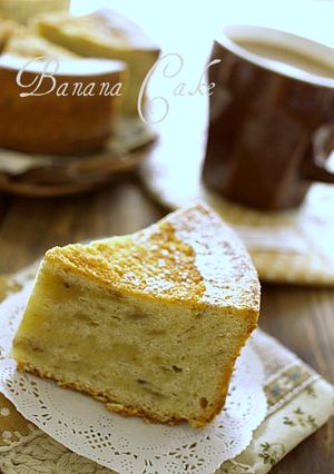 しっとりバナナラムケーキ-レシピのメイン写真