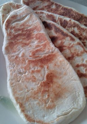 カレーに♪ふわふわ簡単ナン(HB使用)-レシピのメイン写真