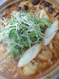 豚バラとたっぷりキャベツのトマトカレー鍋-レシピのメイン写真