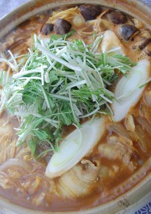 豚バラとたっぷりキャベツのトマトカレー鍋-レシピのメイン写真
