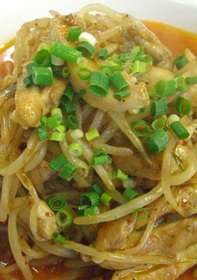モヤシと鶏肉のオイスター炒め-レシピのメイン写真