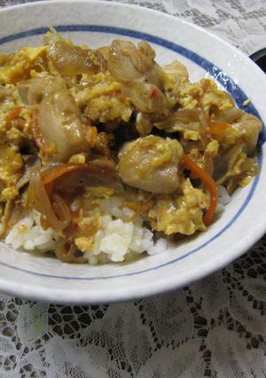キムチ入り！親子丼-レシピのメイン写真