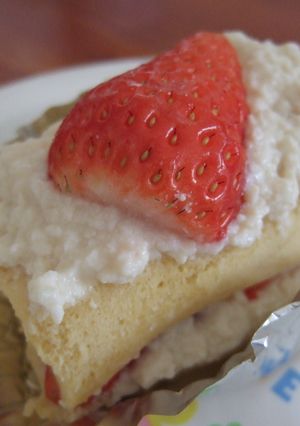材料３つ！1０分でできるヘルシーケーキ♪-レシピのメイン写真