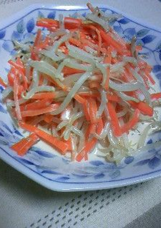 もやしとにんじんのごまマヨ和え♪-レシピのメイン写真