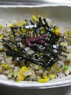 ゆかりdeチャーハン。-レシピのメイン写真