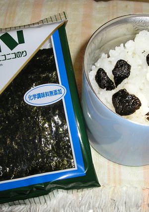 ニコニコ海苔をふりかけに-レシピのメイン写真