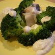 ブロッコリとタラのゆず豆腐マヨネーズ