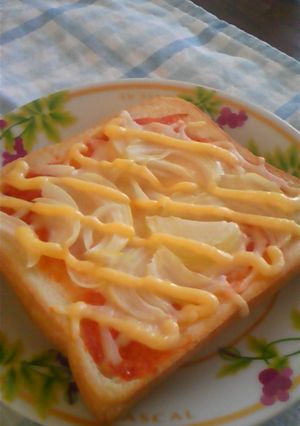 大人のトーストPart１（たまねぎ）-レシピのメイン写真