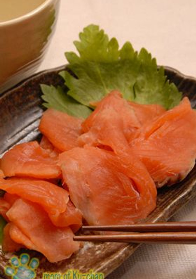 おせちに・新巻鮭の甘酢昆布締め-レシピのメイン写真