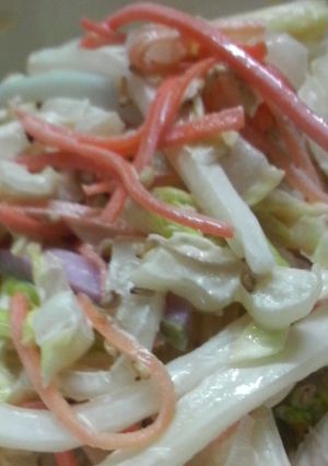 白菜の簡単サラダ♪一工夫で激うま！-レシピのメイン写真