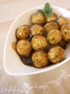 ごま餡de豆腐のだんご♪-レシピのメイン写真