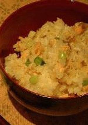 鮭の炊き込みご飯-レシピのメイン写真