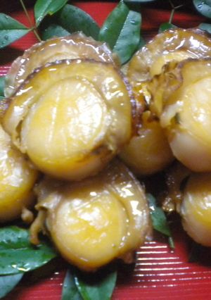 O御節(ホタテ照り焼き・オーブン)-レシピのメイン写真
