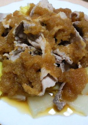 白菜と豚肉のポン酢サラダ-レシピのメイン写真