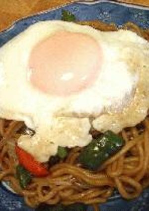 とろ～り卵でまろやか焼きそば-レシピのメイン写真