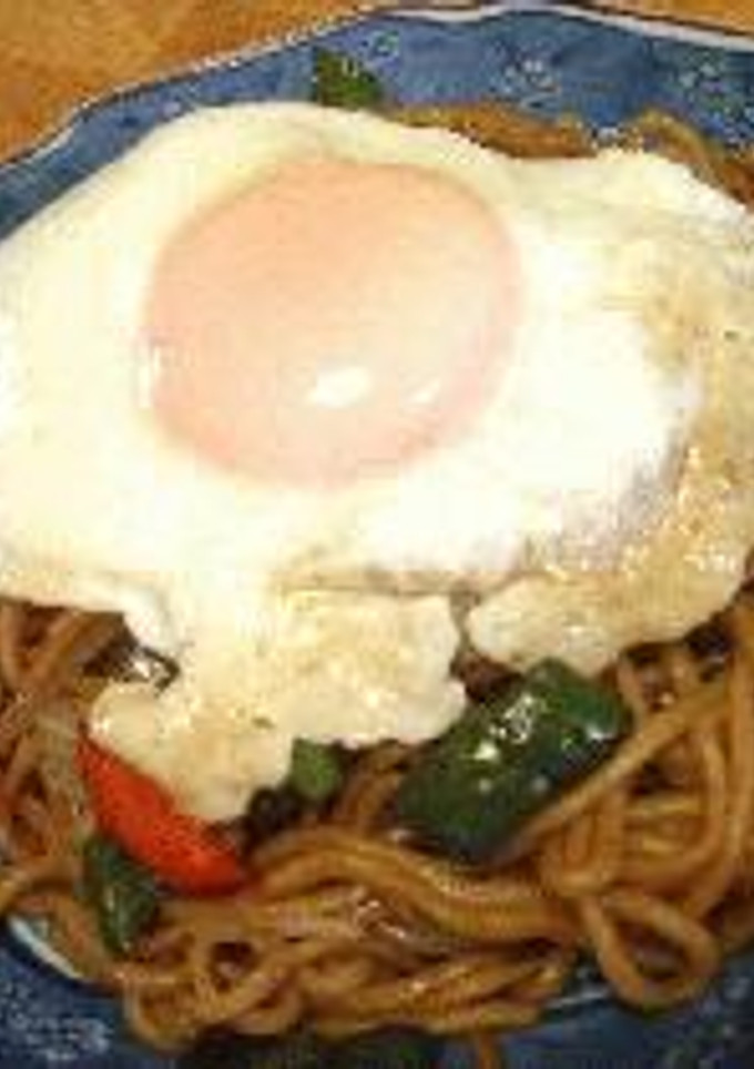 とろ～り卵でまろやか焼きそば-レシピのメイン写真