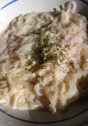 白滝のクリームパスタ風-レシピのメイン写真