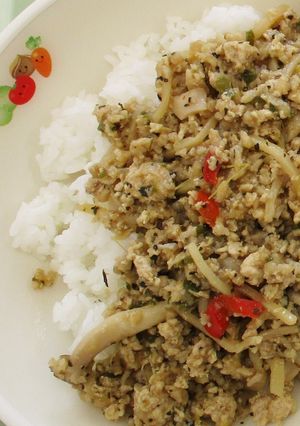 ★渋川市学校給食★ガパオライス-レシピのメイン写真